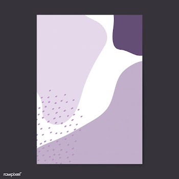 Purple and white Memphis style pattern vector | Free stock vector - 539830
