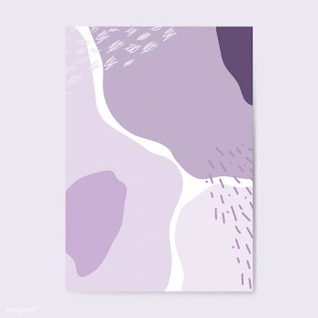 Purple and white Memphis style pattern vector | Free stock vector - 539943