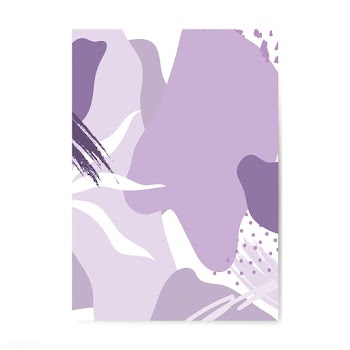 Purple and white Memphis style pattern vector | Free stock vector - 539975