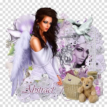 Purple Angel M, abstract beauty transparent background PNG clipart