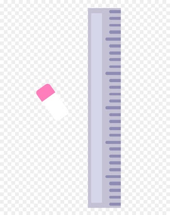 Purple Angle Font - Purple ruler 