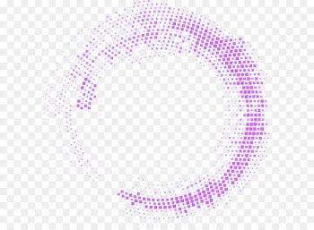 Purple Area Pattern - Purple Fresh Spotted Circle Effect Element 
