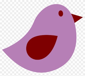 Purple Bird Clip Art At Clker Com Vector Online Clipart - Purple Bird Clipart