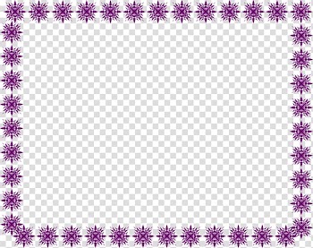 , Purple Border Frame transparent background PNG clipart