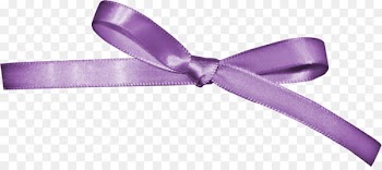 Purple Bow tie Ribbon Shoelace knot - Bow 
