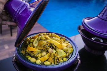 Purple Ceramic Jar