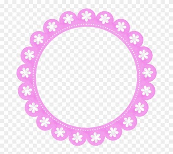 Purple Circle Frame Clip Art - Frame Redondo Png Frozen