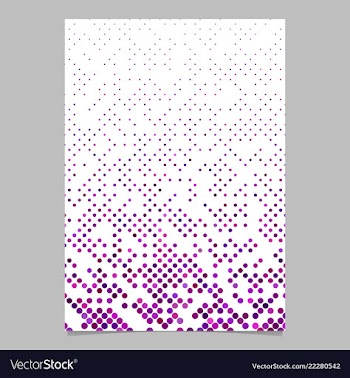Purple circle pattern brochure background vector image