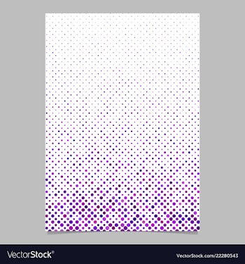 Purple circle pattern brochure background vector image
