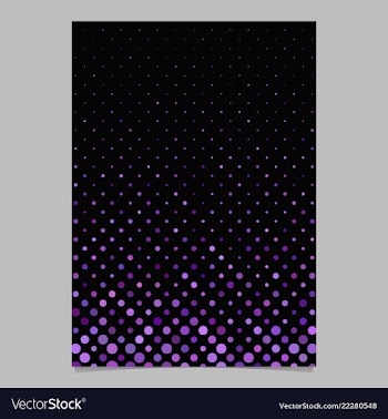 Purple circle pattern brochure background vector image