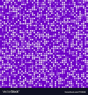 Purple circle pixel mosaic background vector image