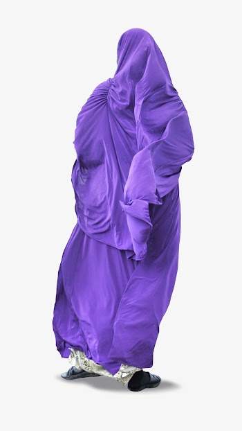  Purple cloaked woman isolated | Free Photo - rawpixel