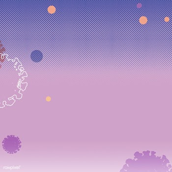 Purple coronavirus background illustration | Free  illustration - 2309526