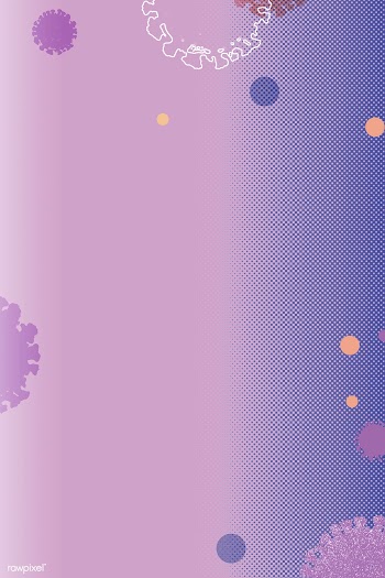 Purple coronavirus background illustration | Free  illustration - 2309528