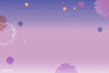 Purple coronavirus background illustration | Free  illustration - 2309530