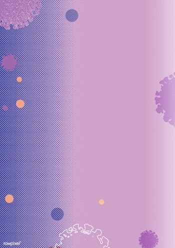 Purple coronavirus background illustration | Free  illustration - 2309532