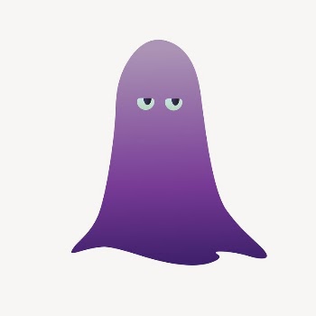 Purple creature character clipart, Glitch | Free PSD - rawpixel