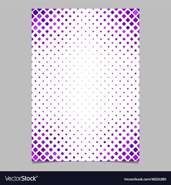 Purple diagonal square pattern page template vector image