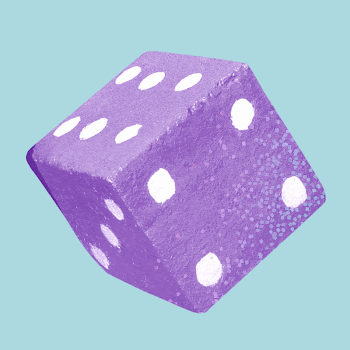 Purple dice cube, board game | Free Photo - rawpixel