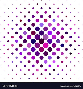 Purple dot pattern background - graphic from vector image