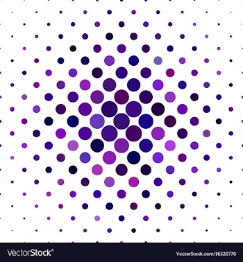 Purple dot pattern background - graphic vector image