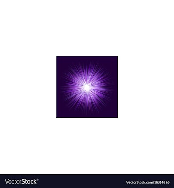 Purple explosion graphic design background vector image
