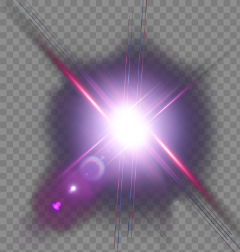 Purple Flare Free PNG Image