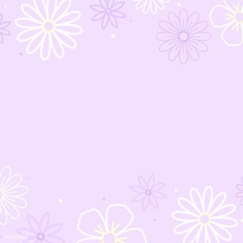 Purple floral pattern | Free stock vector - 558624