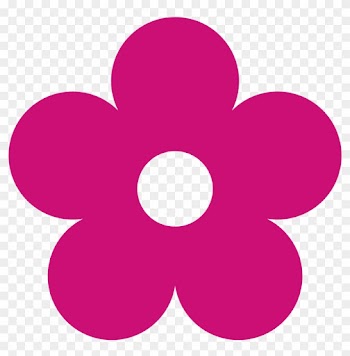 Purple Flower Clipart One Flower - Flower Clipart Color