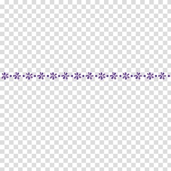 Purple flowers , Area Angle Pattern, Dividing line transparent background PNG clipart