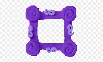 Purple Frame - Blue's Clues Picture Frame
