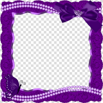 Purple Frame PNG Free Download