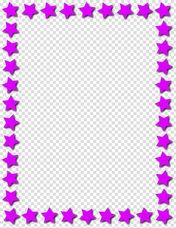 Purple Frame PNG Image File