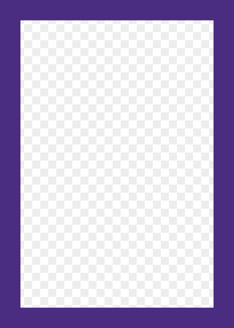 Purple frame png transparent background | Free PNG - rawpixel