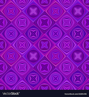 Purple geometric diagonal curved shape tile vector image