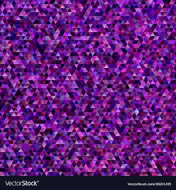 Purple geometrical abstract triangle mosaic vector image