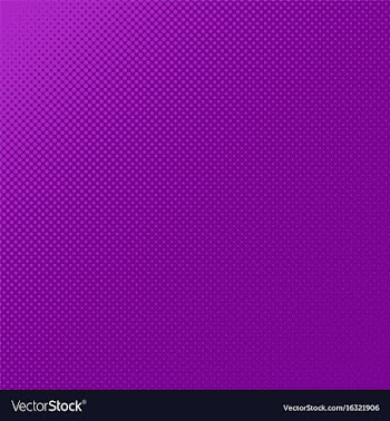 Purple geometrical halftone dot pattern vector image