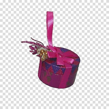 Purple Gift Box, Purple gift box transparent background PNG clipart