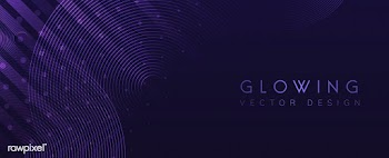 Purple glowing neon background vector | Free stock vector - 535269
