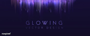 Purple glowing neon background vector | Free stock vector - 535306