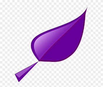 Purple Green Leaf Clipart - Purple Leaf Clip Art