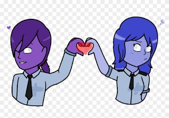 Purple Guy X Blue Girl- Request By Usagui12 - Purple Guy X Girl