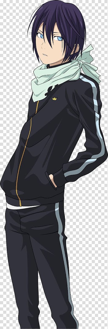 Purple haired male anime, Noragami Yato-no-kami Anime Manga, kaneki transparent background PNG clipart