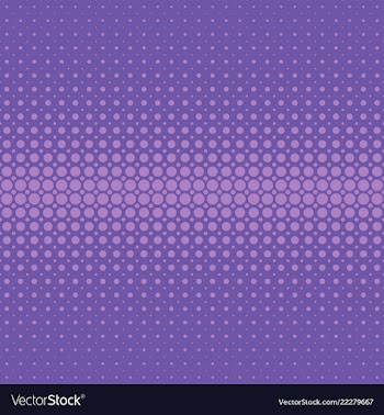 Purple halftone dot pattern background - abstract vector image