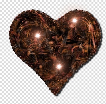 Purple Heart , Magic chocolate love transparent background PNG clipart
