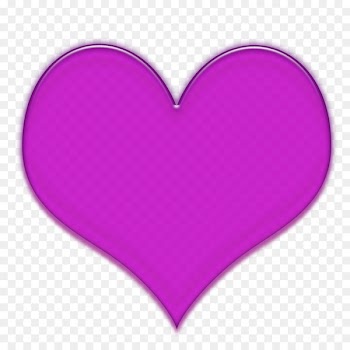 Purple Heart Violet Emoji Orchid - soft 