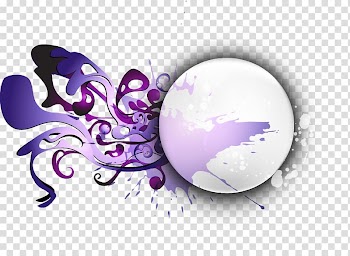 Purple Icon, Colorful abstract rings transparent background PNG clipart
