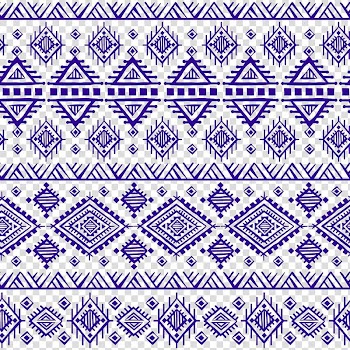 Purple illustration, Ornament Illustration, Blue national wind pattern background transparent background PNG clipart