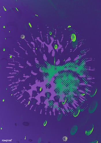 Purple infectious coronavirus outbreak  | Free  illustration - 2326162