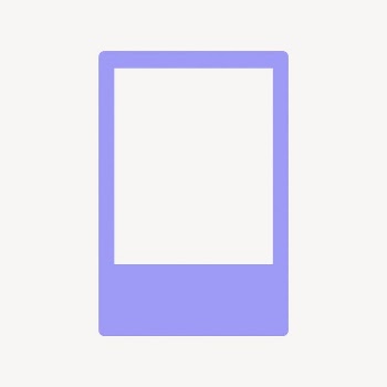 Purple instant photo frame | Free Photo - rawpixel